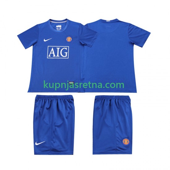 Dječja Treći Dresova Manchester United Retro 2008 2009 Kratkih Rukava