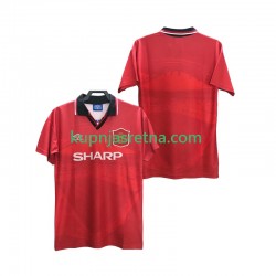 Muškarci Domaći Home Dresova Manchester United Retro 1994 1996 Kratkih Rukava