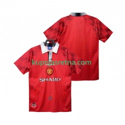 Muškarci Domaći Home Dresova Manchester United Retro 1996 1997 Kratkih Rukava