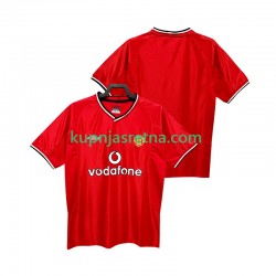 Muškarci Domaći Home Dresova Manchester United Retro 2000 2002 Kratkih Rukava