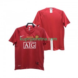 Muškarci Domaći Home Dresova Manchester United Retro 2007 2008 Kratkih Rukava