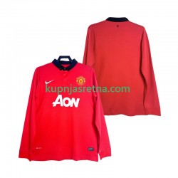 Muškarci Domaći Home Dresova Manchester United Retro 2013 2014 Dugim Rukavima