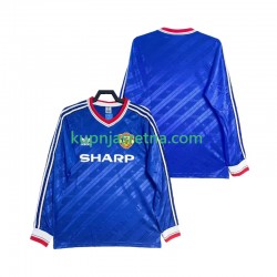 Muškarci Treći Dresova Manchester United Retro 1986 1988 Dugim Rukavima