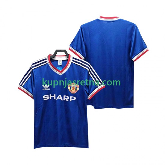 Muškarci Treći Dresova Manchester United Retro 1986 1988 Kratkih Rukava