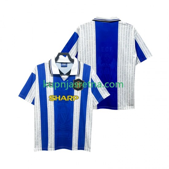Muškarci Treći Dresova Manchester United Retro 1994 1996 Kratkih Rukava