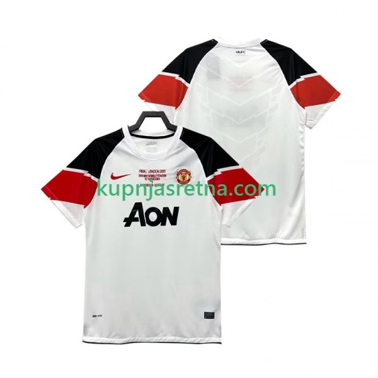 Muškarci Treći Dresova Manchester United Retro Champions League 2011 2012 Kratkih Rukava