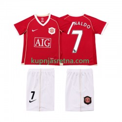 Dječja Domaći Home Dresova Manchester United Ronaldo 7 Retro 2006 2007 Kratkih Rukava
