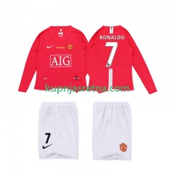 Dječja Domaći Home Dresova Manchester United Ronaldo 7 Retro Premier League 2008 2009 Dugim Rukavima