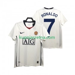 Muškarci Gostujući Away Dresova Manchester United Ronaldo 7 Retro Premier League 2008 2009 Kratkih Rukava