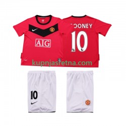 Dječja Domaći Home Dresova Manchester United Rooney 10 Retro 2009 2010 Kratkih Rukava