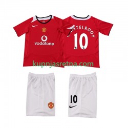 Dječja Domaći Home Dresova Manchester United Ruud van Nistelrooy Retro 2005 2006 Kratkih Rukava
