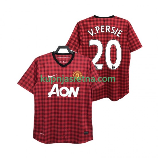 Muškarci Domaći Home Dresova Manchester United V PERSIE 20 Retro 2012 2013 Kratkih Rukava