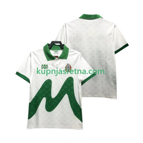 Muškarci Gostujući Away Dresova Meksiko Retro 1995 Kratkih Rukava