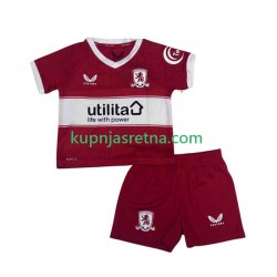 Dječja Domaći Home Dresova Middlesbrough 2025-2026 Kratkih Rukava Dječja Domaći Home Dresova Middlesbrough 2025-2026 Kratkih Rukava