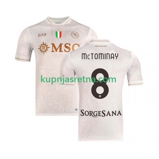 Muškarci Gostujući Away Dresova Napoli Scott McTominay 8 2025-2026 Kratkih Rukava