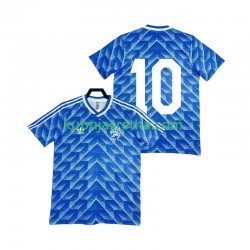 Muškarci Gostujući Away Dresova Nizozemska 10 Retro 1998 Kratkih Rukava