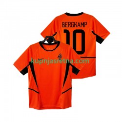 Muškarci Domaći Home Dresova Nizozemska BERGKAMP 10 Retro 2002 Kratkih Rukava