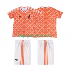 Dječja Domaći Home Dresova Nizozemska Retro 1988 Kratkih Rukava