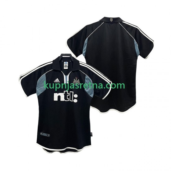Muškarci Gostujući Away Dresova Newcastle United Retro 2000 2001 Kratkih Rukava