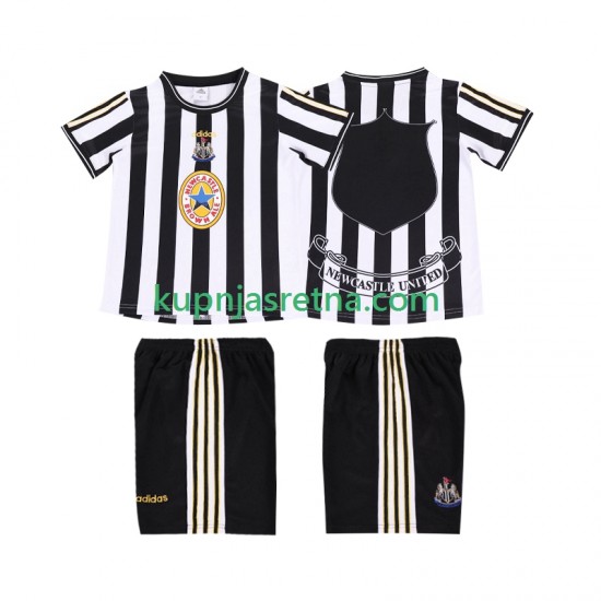 Dječja Domaći Home Dresova Newcastle United Retro 1997 1999 Kratkih Rukava