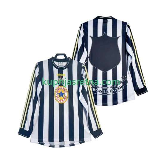 Muškarci Domaći Home Dresova Newcastle United Retro 1997 1999 Dugim Rukavima