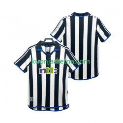 Muškarci Domaći Home Dresova Newcastle United Retro 2000 2001 Kratkih Rukava