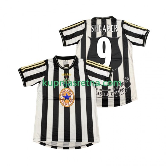 Muškarci Domaći Home Dresova Newcastle United SHEARER 9 Retro 1997 1999 Kratkih Rukava
