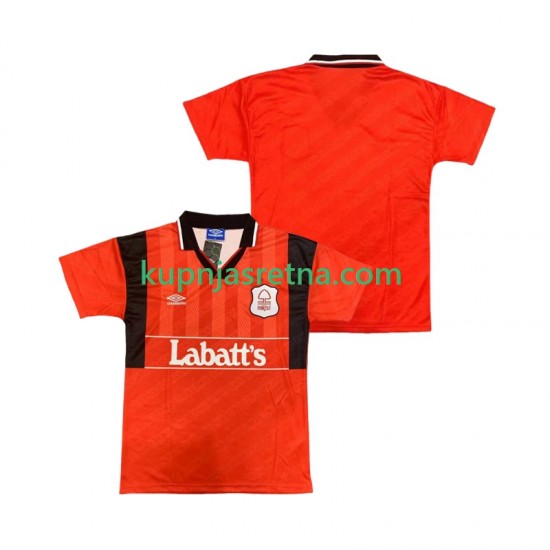 Muškarci Domaći Home Dresova Nottingham Forest Retro 1994 1995 Kratkih Rukava