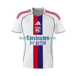 Muškarci Domaći Home Dresova Olympique Lyonnais 2025-2026 Kratkih Rukava