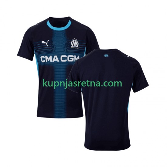 Muškarci Gostujući Away Dresova Olympique de Marseille 2025-2026 Kratkih Rukava