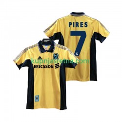 Muškarci Treći Dresova Olympique de Marseille PIRES 7 Retro 1998 1999 Kratkih Rukava