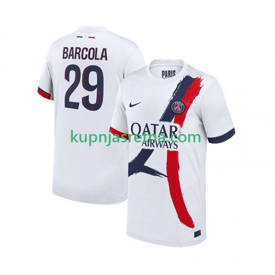 Muškarci Gostujući Away Dresova Paris Saint-Germain Bradley Barcola 29 2025-2026 Kratkih Rukava