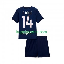 Dječja Domaći Home Dresova Paris Saint-Germain Desire Doue 14 2025-2026 Kratkih Rukava Dječja Domaći Home Dresova Paris Saint-Germain Desire Doue 14 2025-2026 Kratkih Rukava