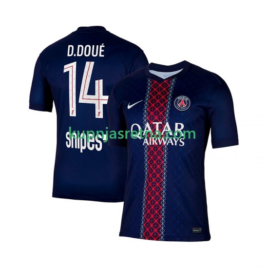 Muškarci Domaći Home Dresova Paris Saint-Germain Desire Doue 14 2025-2026 Kratkih Rukava