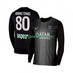 Muškarci Domaći Home Golmanski Dresova Paris Saint-Germain Arnau Tenas 80 2025-2026 Dugim Rukavima Muškarci Domaći Home Golmanski Dresova Paris Saint-Germain Arnau Tenas 80 2025-2026 Dugim Rukavima