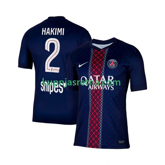 Muškarci Domaći Home Dresova Paris Saint-Germain Hakimi 2 2025-2026 Kratkih Rukava