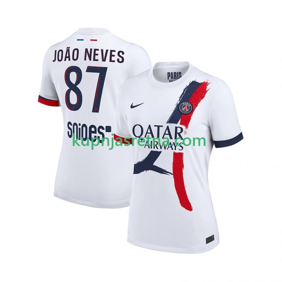 Muškarci Gostujući Away Dresova Paris Saint-Germain Joao Neves 87 2025-2026 Kratkih Rukava