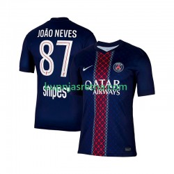 Muškarci Domaći Home Dresova Paris Saint-Germain Joao Neves 87 2025-2026 Kratkih Rukava Muškarci Domaći Home Dresova Paris Saint-Germain Joao Neves 87 2025-2026 Kratkih Rukava
