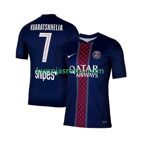 Muškarci Domaći Home Dresova Paris Saint-Germain Khvicha Kvaratskhelia 7 2025-2026 Kratkih Rukava