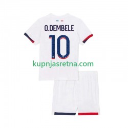 Dječja Gostujući Away Dresova Paris Saint-Germain Ousmane Dembele 10 2025-2026 Kratkih Rukava