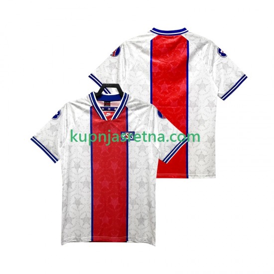 Muškarci Gostujući Away Dresova Paris Saint-Germain Retro 1994 1995 Kratkih Rukava