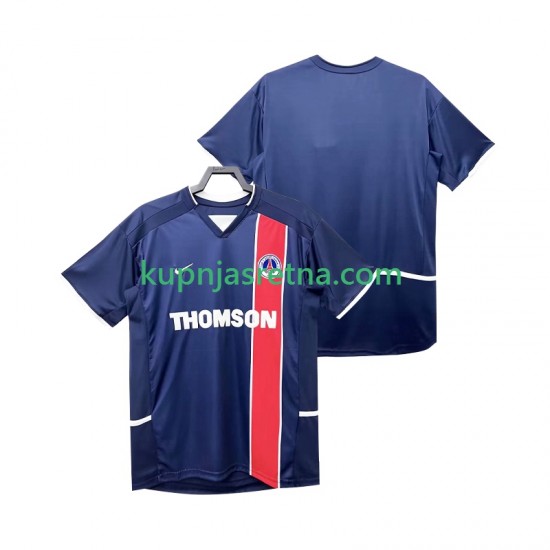 Muškarci Domaći Home Dresova Paris Saint-Germain Retro 2002 2003 Kratkih Rukava
