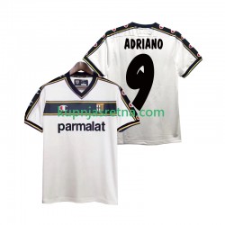 Muškarci Gostujući Away Dresova Parma ADRIANO 9 Retro 2002 2003 Kratkih Rukava Muškarci Gostujući Away Dresova Parma ADRIANO 9 Retro 2002 2003 Kratkih Rukava