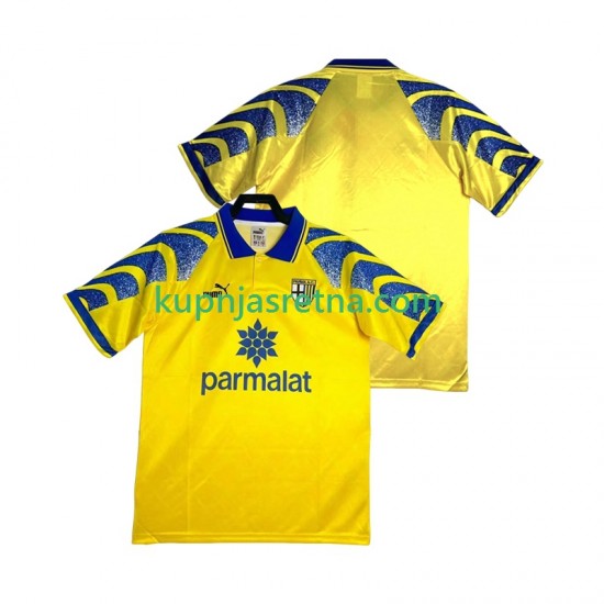 Muškarci Domaći Home Dresova Parma Retro 1995 1997 Kratkih Rukava