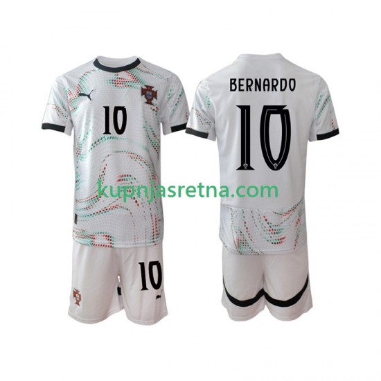 Dječja Gostujući Away Dresova Portugal Bernardo Silva 10 2025-2026 Kratkih Rukava