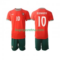 Dječja Domaći Home Dresova Portugal Bernardo Silva 10 2025-2026 Kratkih Rukava Dječja Domaći Home Dresova Portugal Bernardo Silva 10 2025-2026 Kratkih Rukava