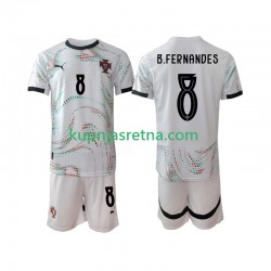 Dječja Gostujući Away Dresova Portugal Bruno Fernandes 8 2025-2026 Kratkih Rukava Dječja Gostujući Away Dresova Portugal Bruno Fernandes 8 2025-2026 Kratkih Rukava