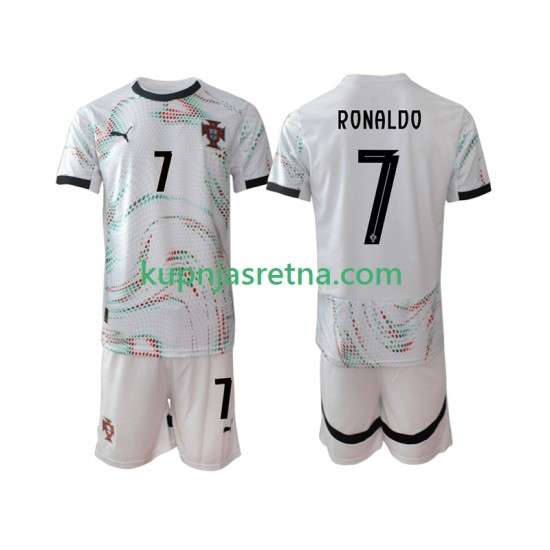 Dječja Gostujući Away Dresova Portugal Cristiano Ronaldo 7 2025 Kratkih Rukava