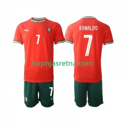 Dječja Domaći Home Dresova Portugal Cristiano Ronaldo 7 2025 Kratkih Rukava