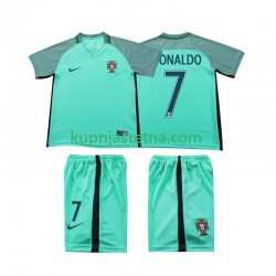Dječja Gostujući Away Dresova Portugal Cristiano Ronaldo 7 Retro 2016 Kratkih Rukava